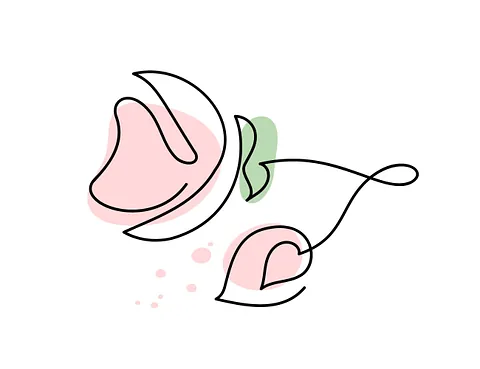 flor rosa